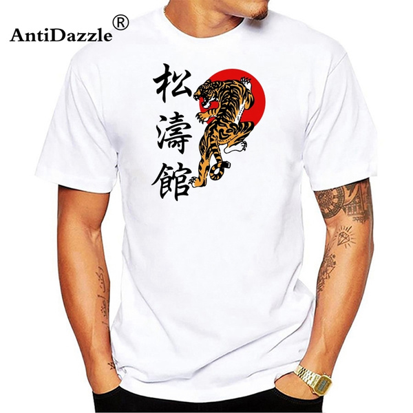 T-Shirt SHOTOKAN TIGER von Hayashi Shirt Kampfsport Weiß 