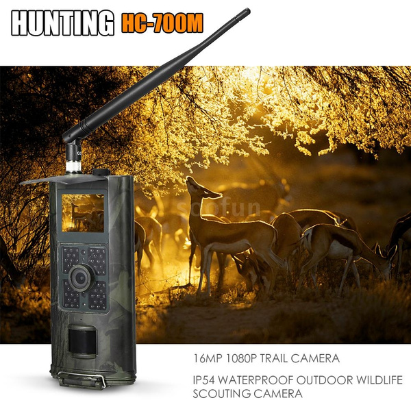 2G SMS GSM 16MP 1080P Video Wildlife IR Trail Hunting Camera H2Y8 