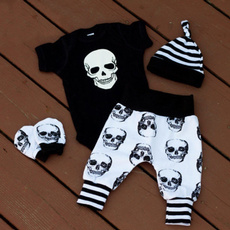 babyhalloweenclothe, Skeleton, skull, pants