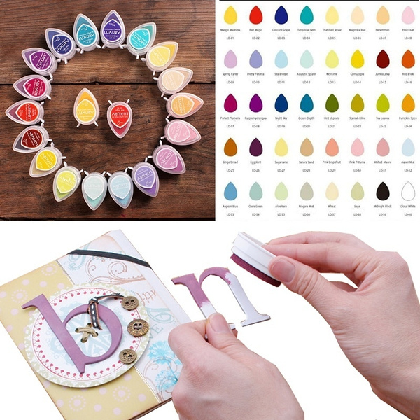 Multipurpose Ink Pad, Ink Pad for Stamping, Coloured Ink, Stamp