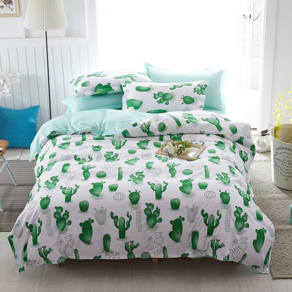 cactus single duvet cover