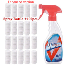 Best Multi Functional Effervescent Spray Cleaner Set With 1 Spray Bottle Home Cleaning Effervescent Spray Cleaner Car Wipers effervescent Tablets (10-100pcs with 1 bottle)