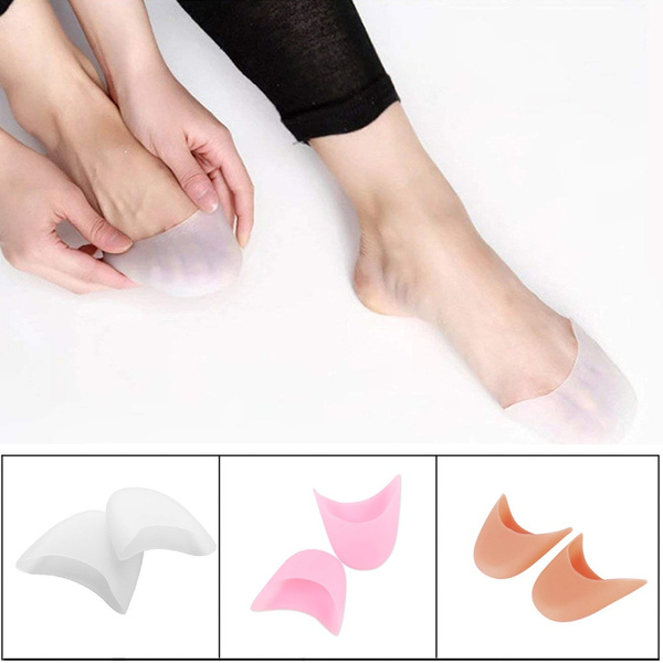 1x Pair Gel Toe Women Girls Pro Ballet Pointe Dance Soft Toe Shoe Pads 