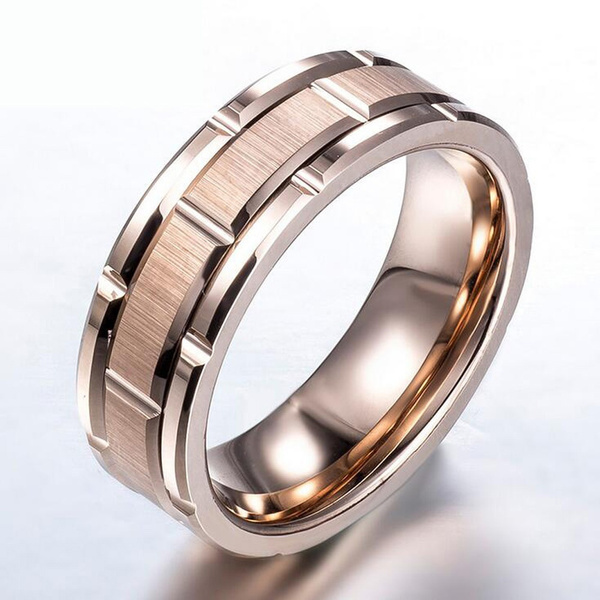 Unisex titanium clearance rings