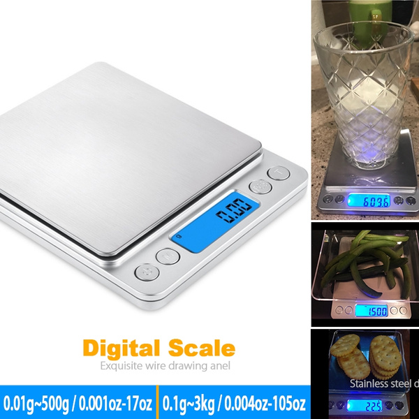 Precise Digital Kitchen Scale, 500 g