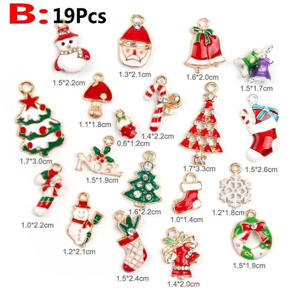 Christmas Metal Charms, Christmas Charms