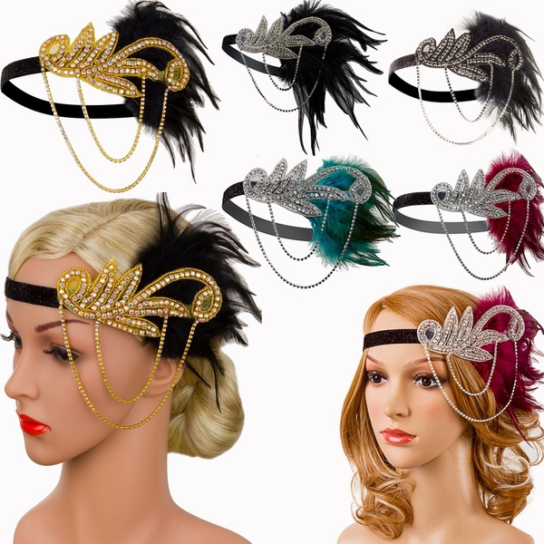 20s Headpiece Vintage 1920s Headband 