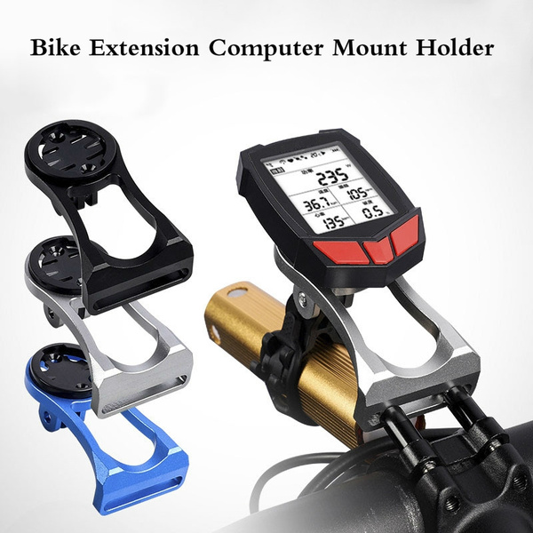New Bike Stem Extension Computer Bicycle Mount Holder For GARMIN Edge GPS GoPro 