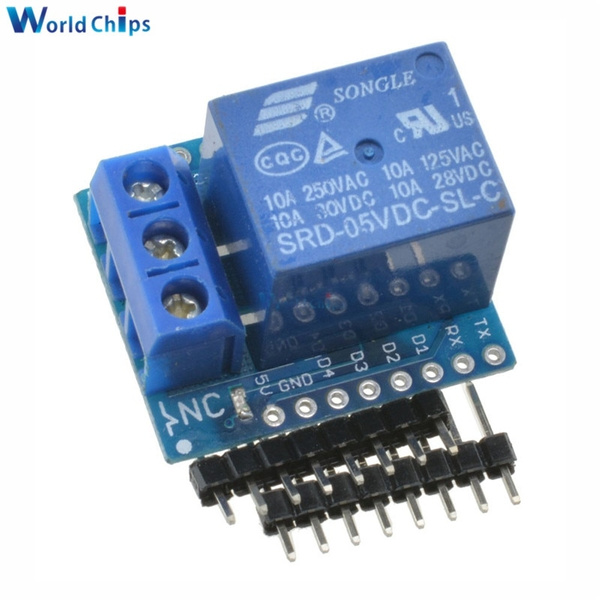 1Set For Wemos D1 Mini Relay Shield One Channel for Wemos D1 Mini Relay ...