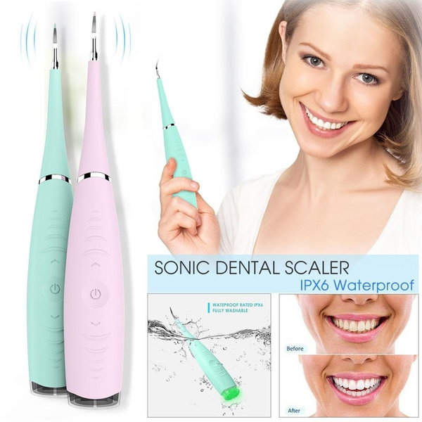 portable sonic dental tooth stain remover