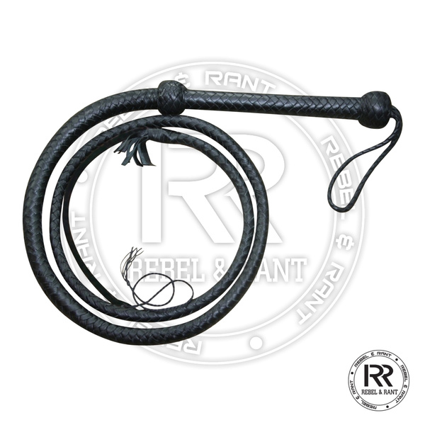 Fouet En Cuir De Vache Véritable, 31 Cm, Marron, Neuf, Art Of Whips, Pour Collection Ou Théâtre
