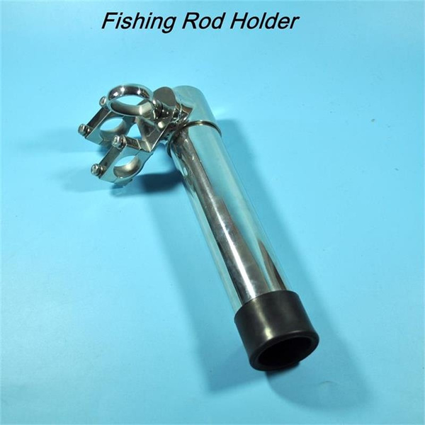 Boat 316 Stainless Steel Fishing Rod Holder Clamp-on for Rail Mount