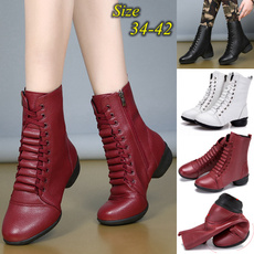 platformboot, Plus Size, Leather Boots, 冬季