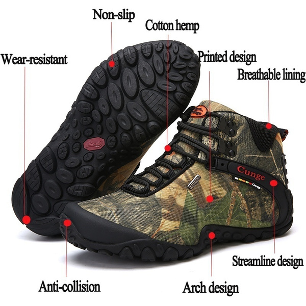 canvas trekking shoes
