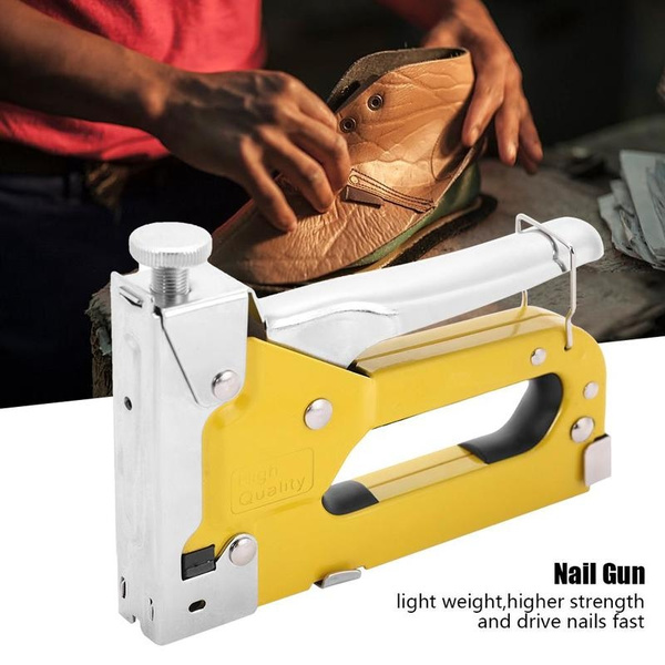 Nail Gun 3 in 1 Multifunction Heavyduty Hand Nailer Guns Manual