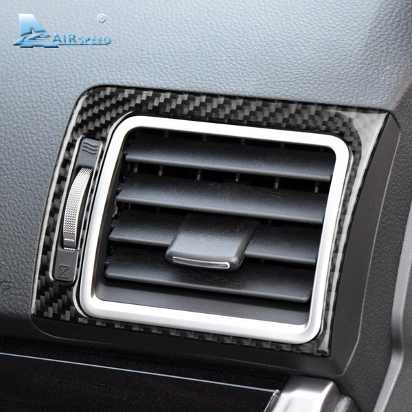For Subaru Forester 2005-2008 Carbon Fiber Air Vent Outlet Frame Cover Sticker