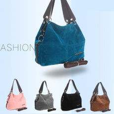 Women Handbag Female Suede Leather Bags Shoulder Bag Ladies Hobos Casual Tote Handbags