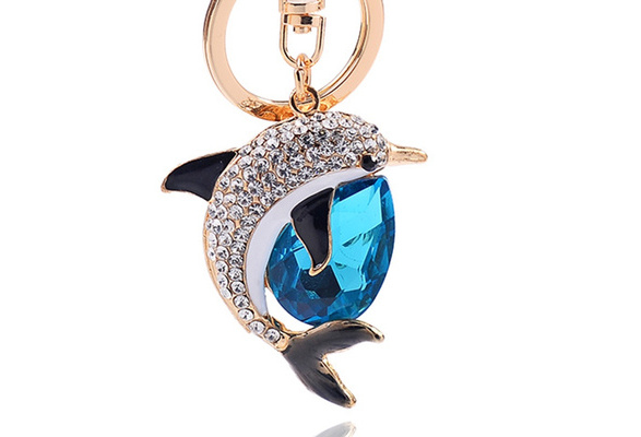  Stun Stick for Dogs Keychain Key Ring Dolphin Sequin Pendant  Gift Keychain Key Clip for Purse (Multicolor, One Size) : Clothing, Shoes &  Jewelry