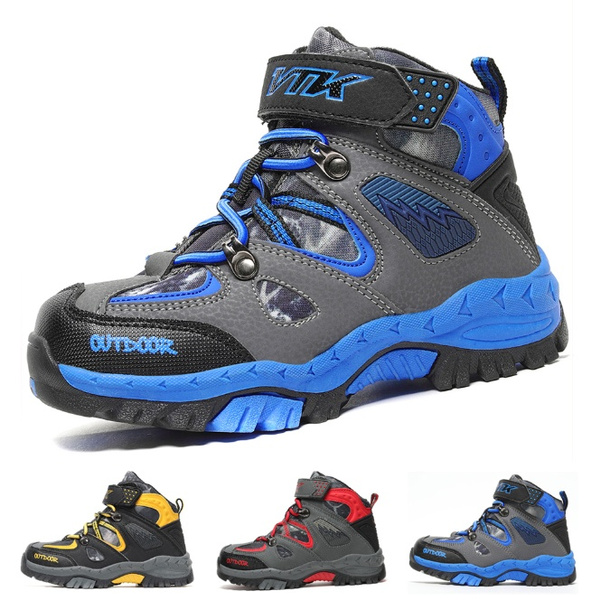 Big Kids Unisex Hillside Hiking Boot Kids Snow Hiking Boots Boys