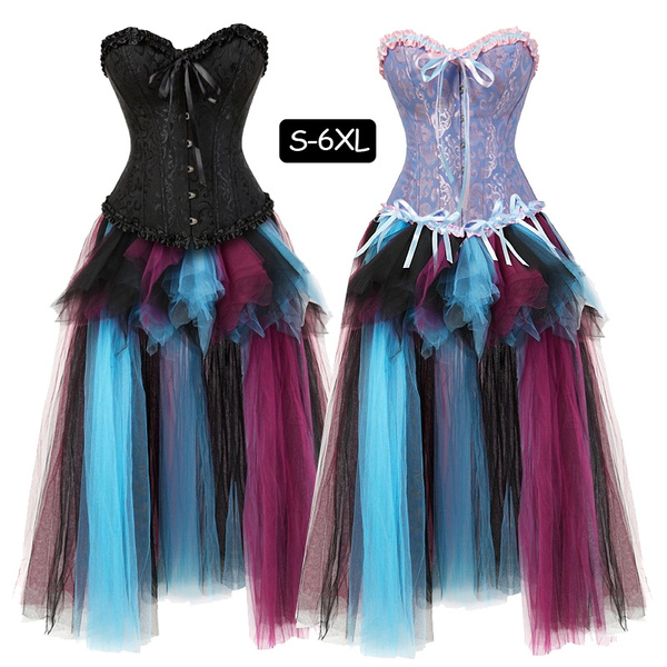 plus size corset tutu