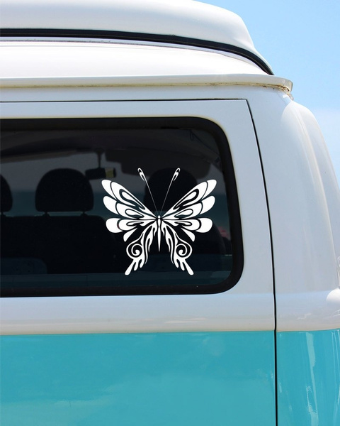 Heart Butterfly Family Butterflies Flying - Die Cut Vinyl
