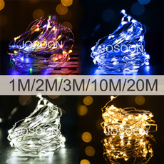 JOSOON LED Starry Fairy Light String USB Powered Operated Decorative Flexible Copper Wire Lights for DIY, Bedroom, Festival, Christmas, Halloween, Wedding, Party, Patio, Window, Wine Bottle Decoration