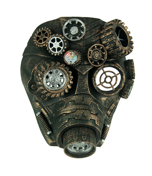 Tread Punk LED Light Up Halloween Steampunk Gas Costume Mask | Wish