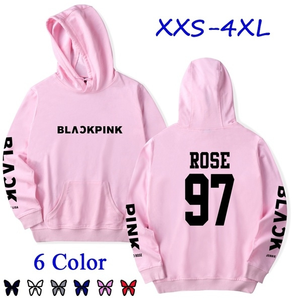 rose color hoodie