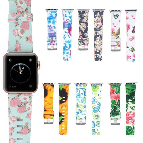 Flower apple hotsell watch bands