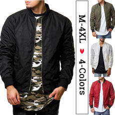 Jacket, Outdoor, Coat, Pure Color