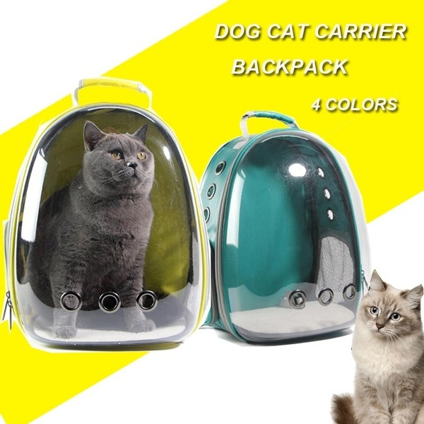 clear cat backpack