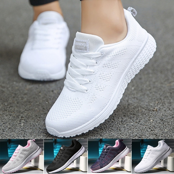 Hot Sale Womens Outdoor Sports Shoes Breathable Casual Fashion Sneakers Running