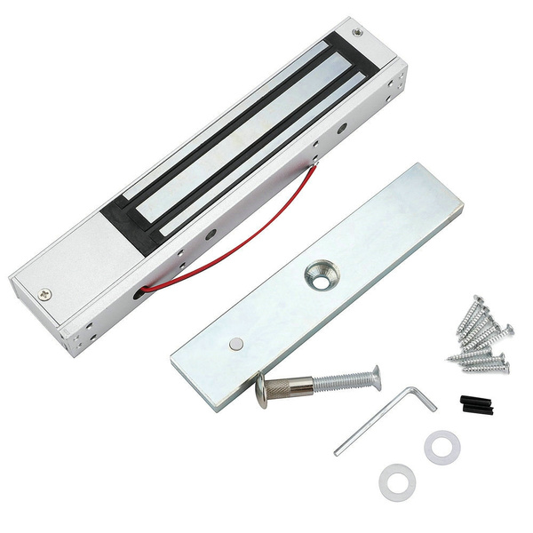 280KG (600lbs) Electric Magnetic Door Lock 12V Electric Lock Holding ...