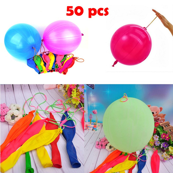 balloon with rubber band toy