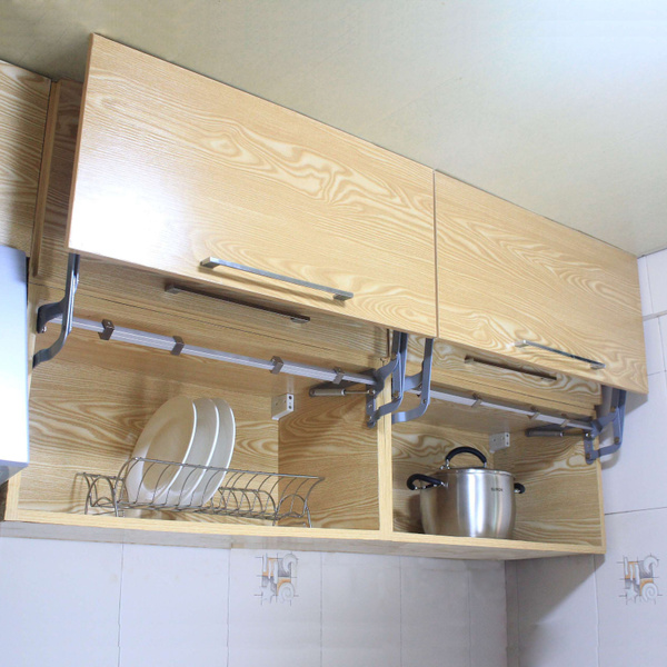 Hanging Cabinet Door Vertical Swing, Kitchen Cupboard Lift Hinges