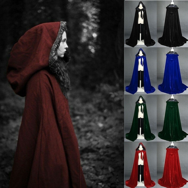 Otemrcloc Women's Medieval Cloak