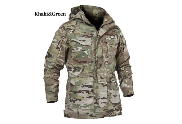 Winter Military Jackets Waterproof Tactical Camouflage Jacket&Coat Outdoor  Men's Camo Army Hooded