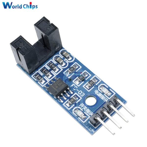 5 pcs 4 PIN IR Infrared Speed Sensor Module 3.3V-5V For Arduino 