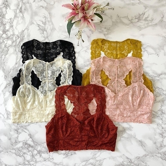plus size halter neck bralette