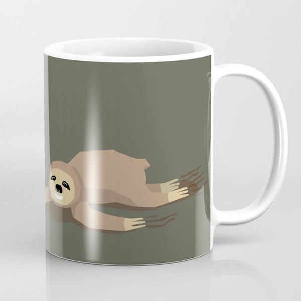  Funny Sloth Coffee Mug - Cute Sloth Gifts For Women