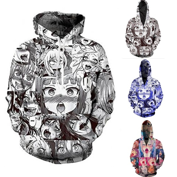 Ahegao hot sale hoodie wish