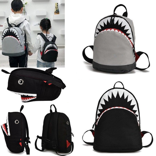 shark school bag