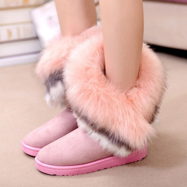 wish fur boots