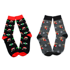 Funny, Cotton Socks, skatebordsock, Christmas