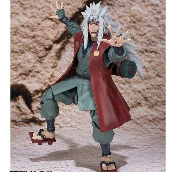 Anime SHF S.H.Figuarts Naruto Shippuden Jiraiya PVC Action Figure New In Box