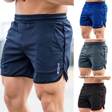 Men Running Shorts Jogging Bodybuilding Muscle Workout Training Sports Sportswear Fitness Exercise Gym Shorts Clothes