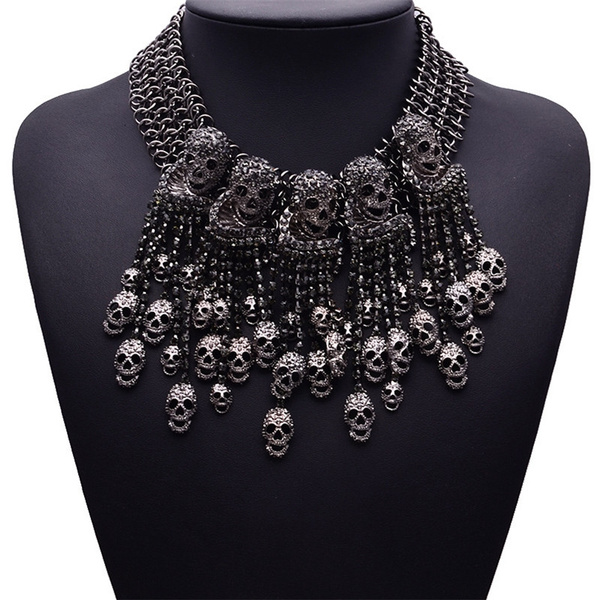 Womens hot sale skull jewellery