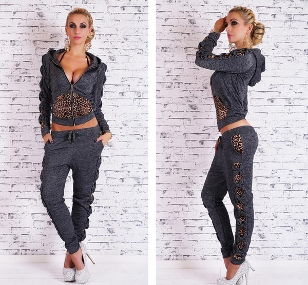 leopard print moletom com capuz womens