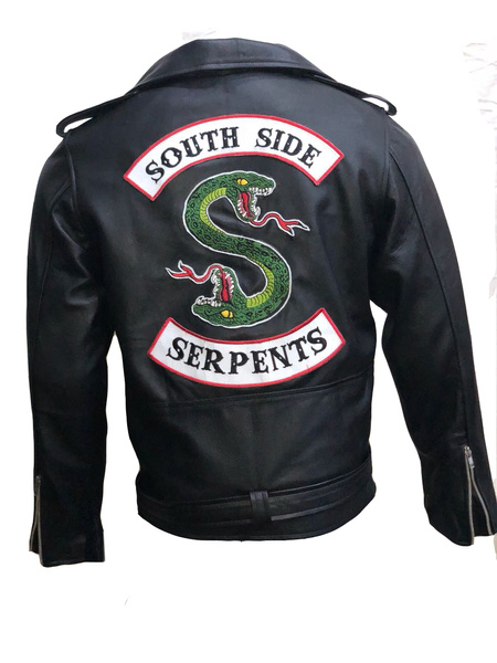 Veste en discount cuir southside serpent