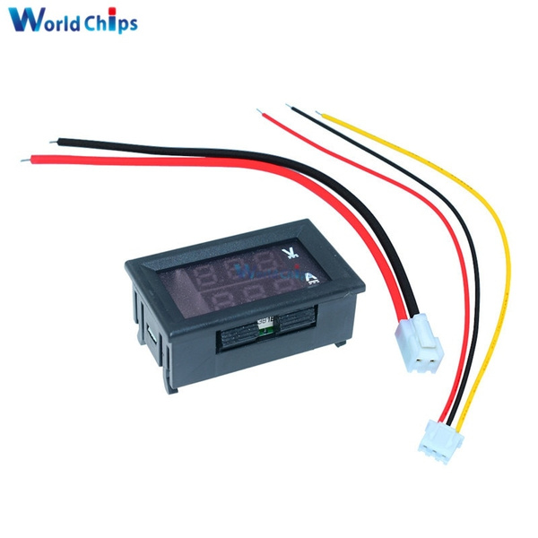 0 28 Inch Mini Digital Voltmeter Ammeter Dc 100v 10a Panel Amp Volt Current Meter Tester 0 28 Blue Red Dual Led Display 2 Color Wish 0 28 Inch Mini Digital Voltmeter Ammeter Dc 100v 10a Panel Amp Volt Current Meter Tester 0 28 Blue Red Dual Led Display 2 Color Wish